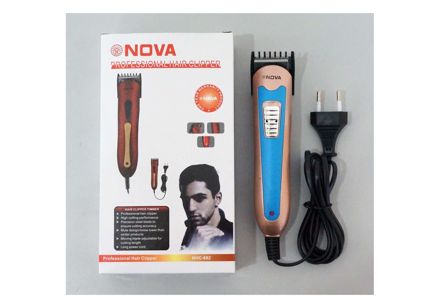 Catalog :: Health & Beauty :: MEN'S GROOMING :: Nova Professional Hair  Clipper NHC-662 Timmer - SoBigDeal - The First Online Marketplace in the  Horn of Africa