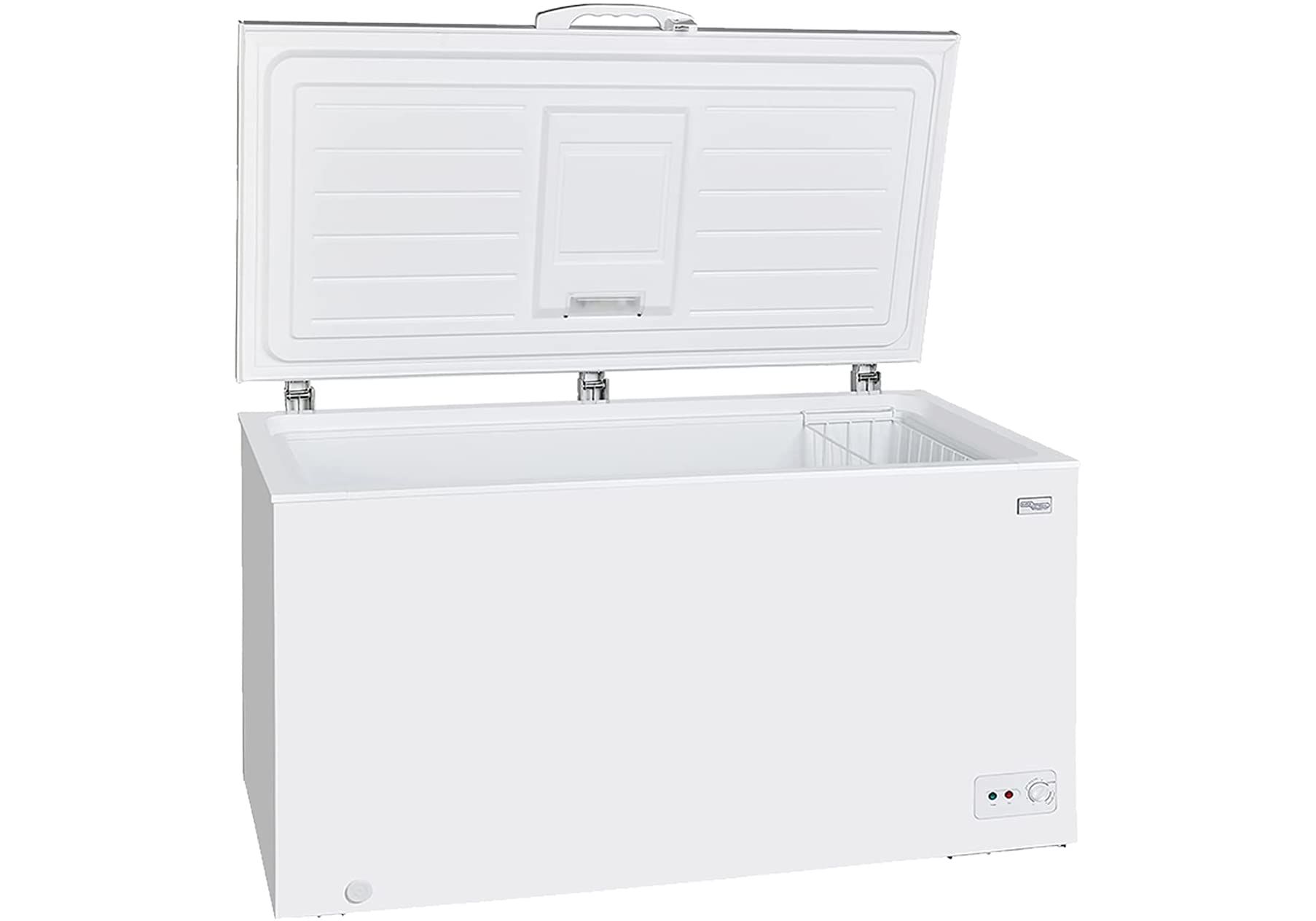 Catalog :: Home  Office :: LARGE APPLIANCES :: Freezers :: Super Golden  Chest-Freezer 250 Liter Gross Volume, SGF-244-H, White, Compact  Deep-Freezer with Storage-Basket, Lock  Key, Wheels, 99.6 x 56.5 x